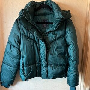 GAP Emerald Green Quilted Jacket
